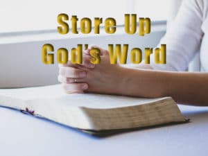 Store God's Word