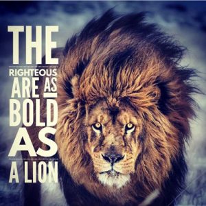 Righteous Bold as Lions
