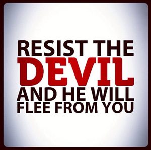 resist the devil