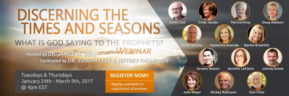Discerning the Times and Seasons 12 Session Webinar