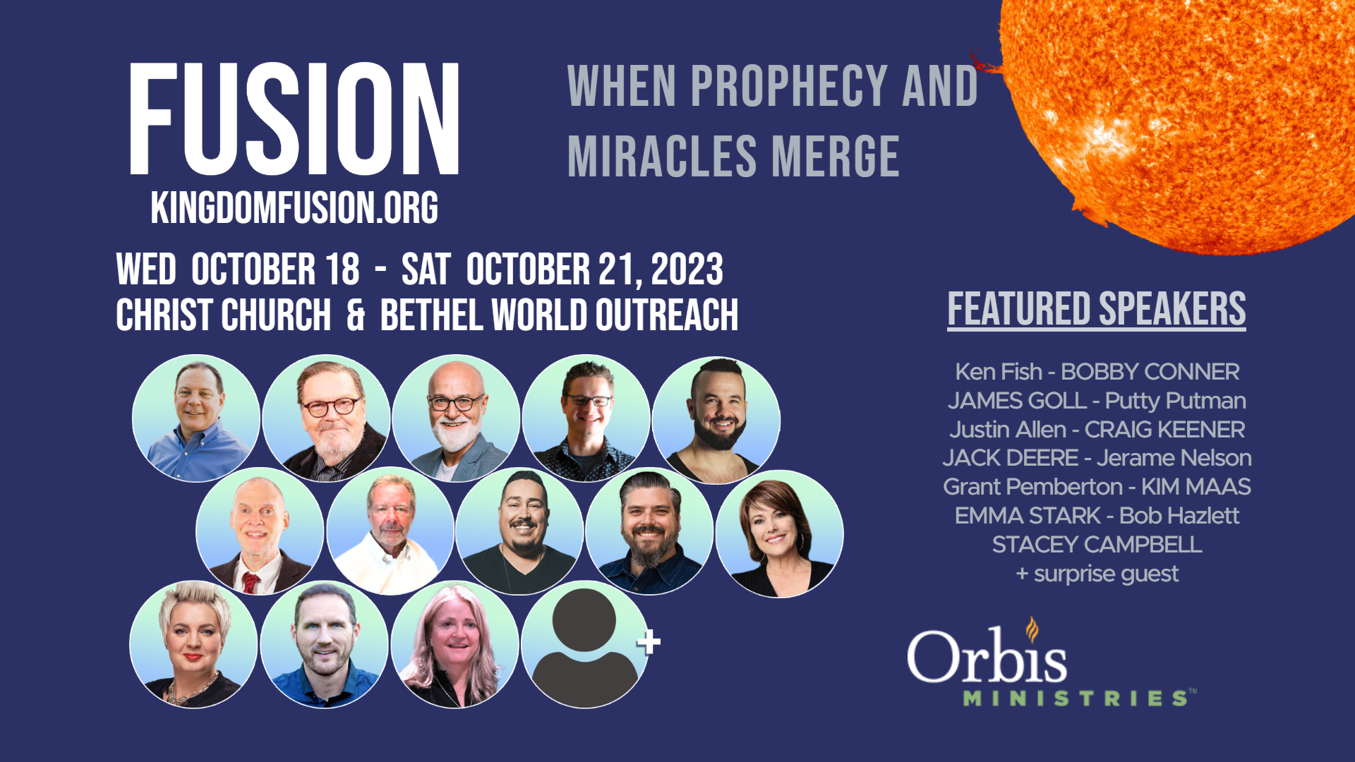 Fusion Conference Nashville October 18-21st 2023