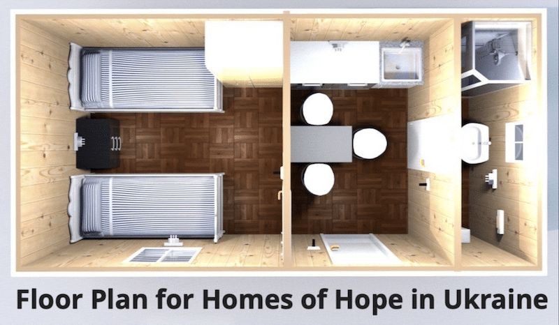 Homes Of Hope Floor Plan - God Encounters Ministries