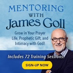 Mentoring with James Goll ad