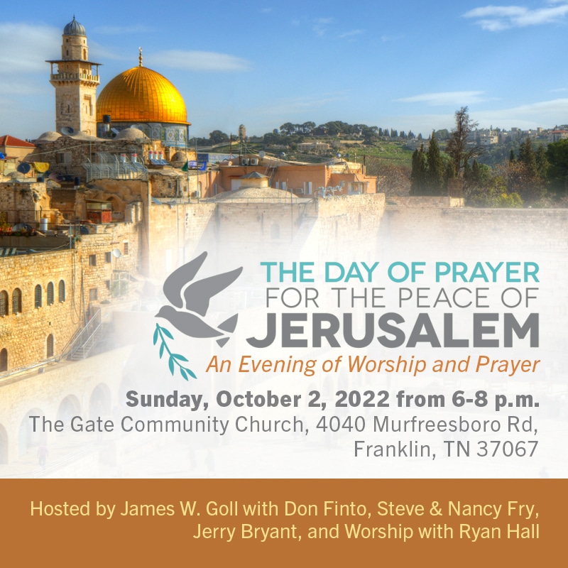 Day of Prayer for Jerusalem
